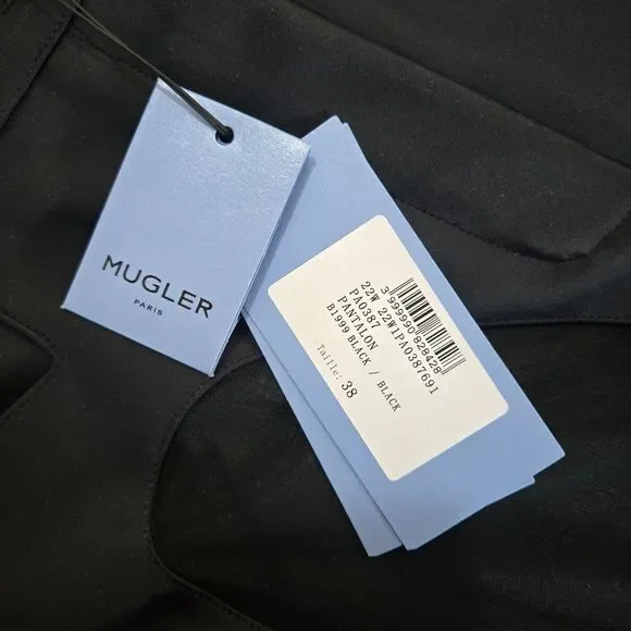 NWT Mugler Pants Leggings sz S 38 - Picture 13 of 16